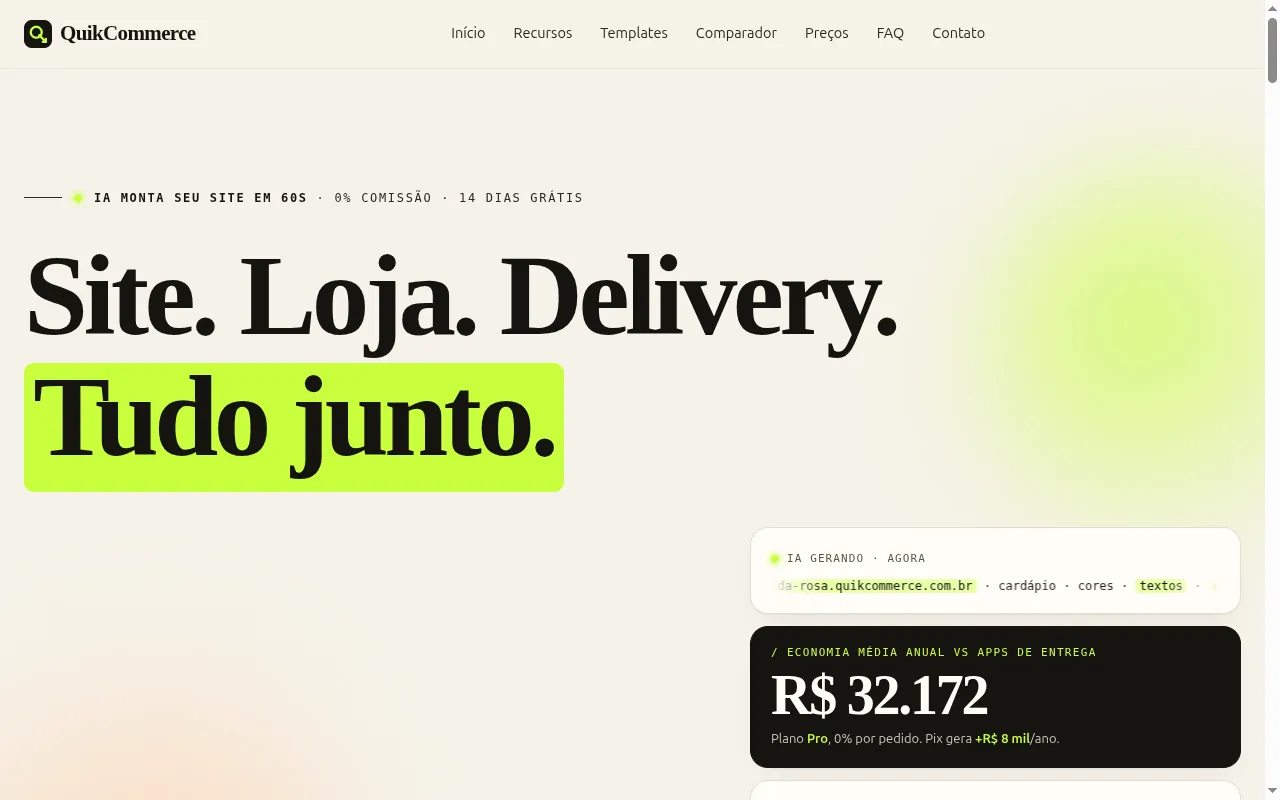 Print do QuikCommerce